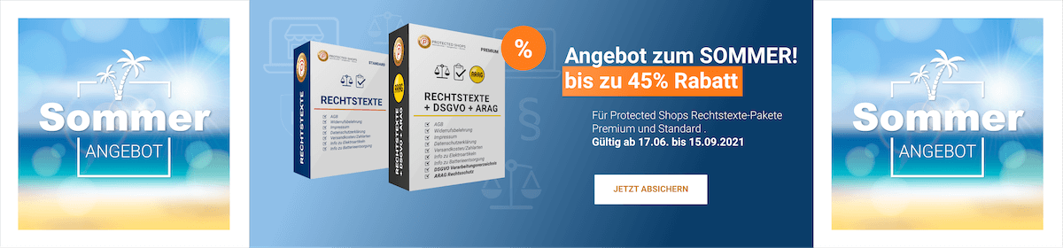 Sommerangebot 2021
